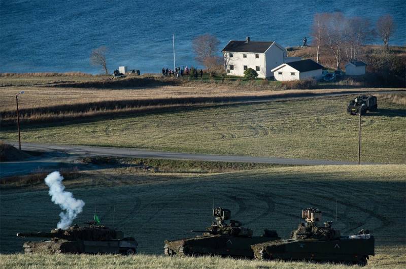 Танковый курьёз на учениях НАТО в Норвегии