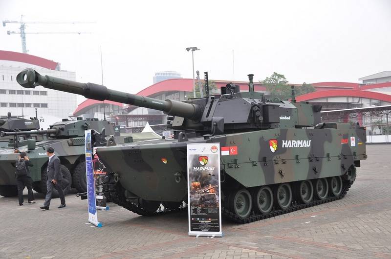 Индонезия показала свой новый "средний" танк Harimau