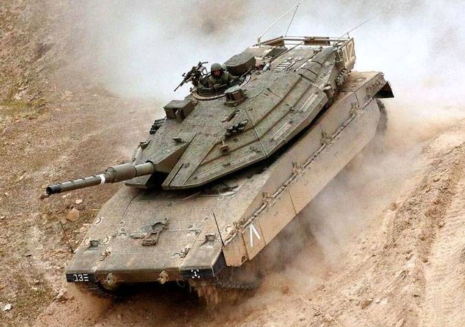 Израиль стягивает танки "Меркава" к границам Газы