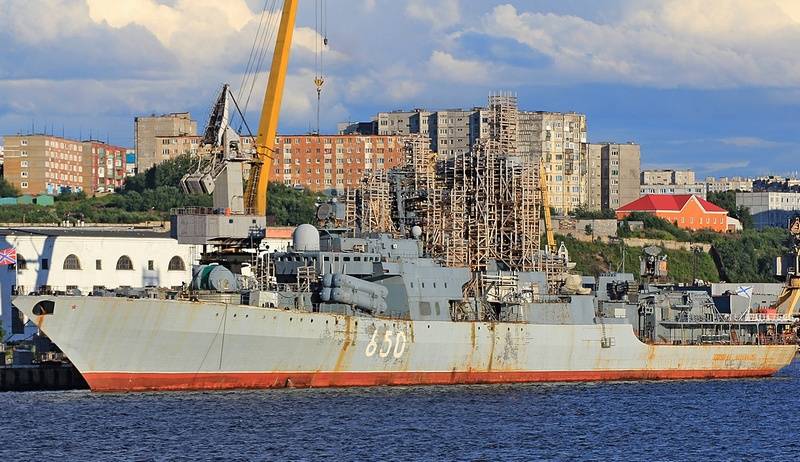 Сроки ремонта БПК "Адмирал Чебаненко" опять сдвинуты вправо
