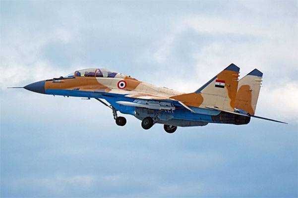 Египетская сторона рассказала о рабочей версии причин аварии МиГ-29