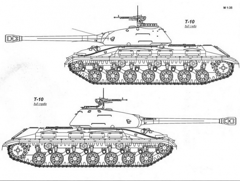 Último pesado. Cómo se creó el tanque T-10 