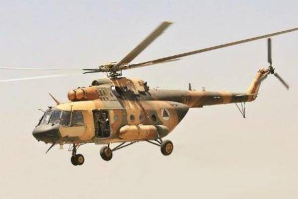 В Афганистане разбился или был сбит вертолёт правительственных сил. Погибло до 27 человек