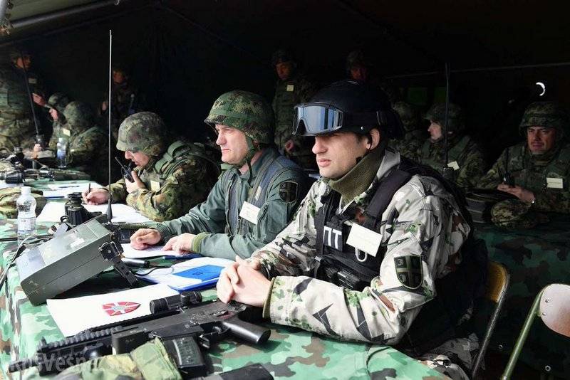 В Сербии начались крупнейшие в истории страны военные учения