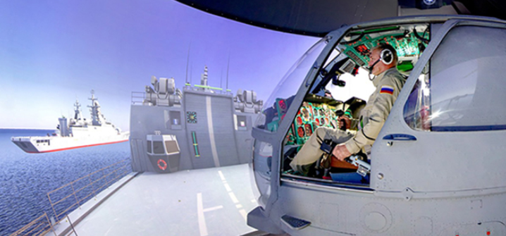 В ЦНТУ "Динамика" создан тренажёр для обучения экипажа вертолёта Ка-27М