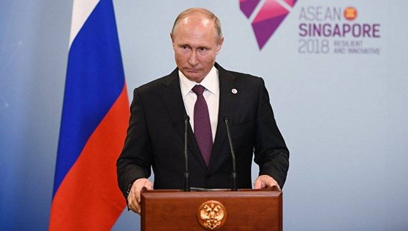 Путин ответил Западу на критику донбасских выборов