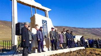 Глава района в Дагестане открыл памятник "турецким шахидам"