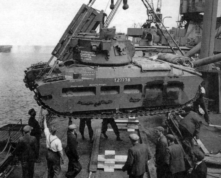 Другой ленд-лиз: пехотный танк «Матильда» 