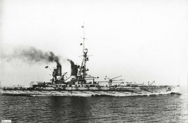 "Стандартные" 美国战列舰, 德国和英国. Германский "Байерн" 