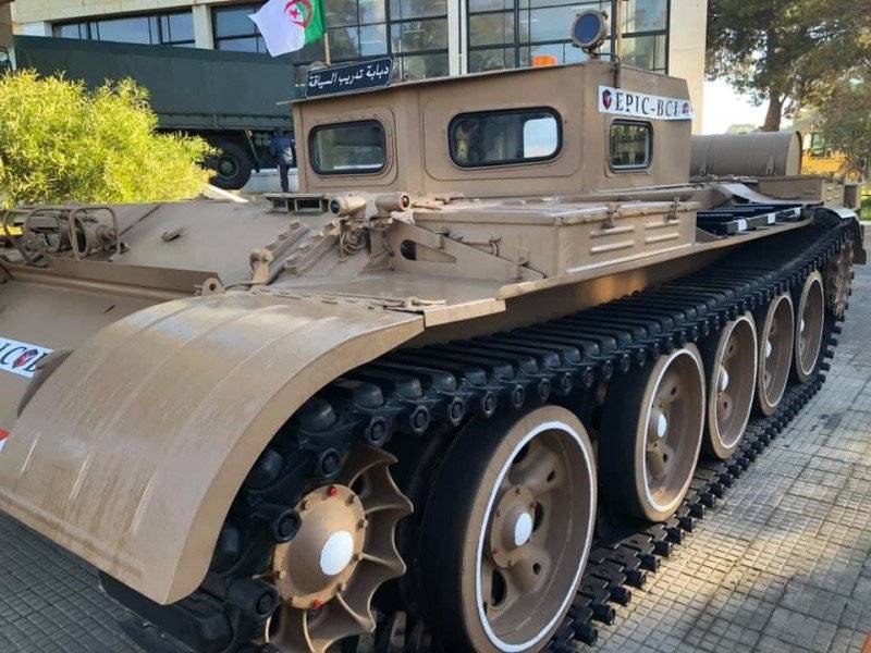 В Алжире танки Т-55 получил новую специальность