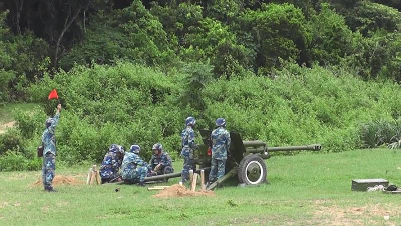 Вьетнамские морпехи вернули в строй пушки ЗиС-3