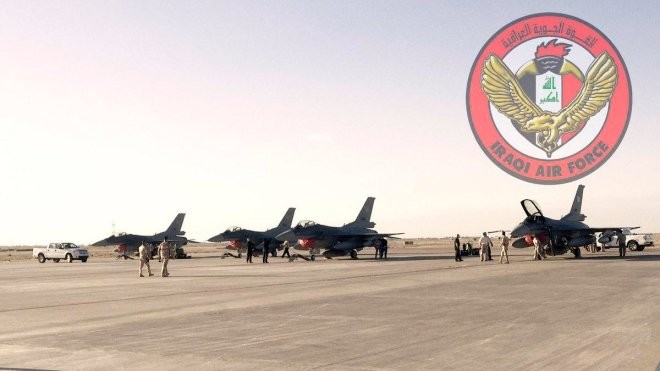 Iraqi air force attacked the IG positions in Al-Anbar