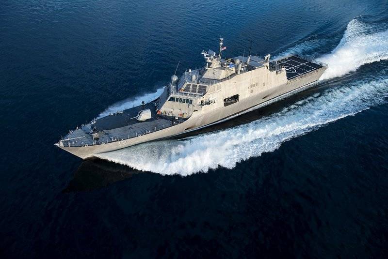 ВМС США получили очередной корабль прибрежной зоны "Уичито" (LCS-13)