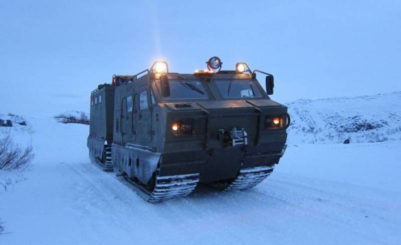 В РФ перезапустят госиспытания арктического вездехода ДТ-3ПМ