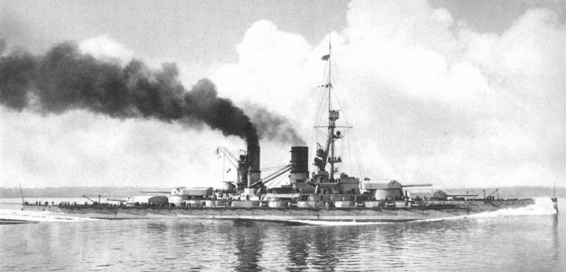 «standard» US battleships, Germany and England. German «Bayern». Part 3 