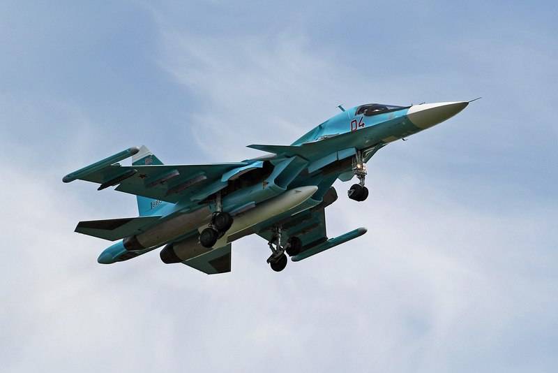 На Дальнем Востоке бомбардировщик Су-34 пропал с радаров