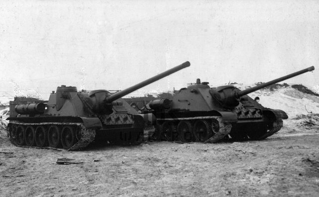 Tales of arms: self-propelled artustanovka SU-100 