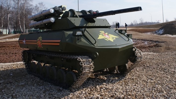 В российскую армию поступил робот «Уран-9»