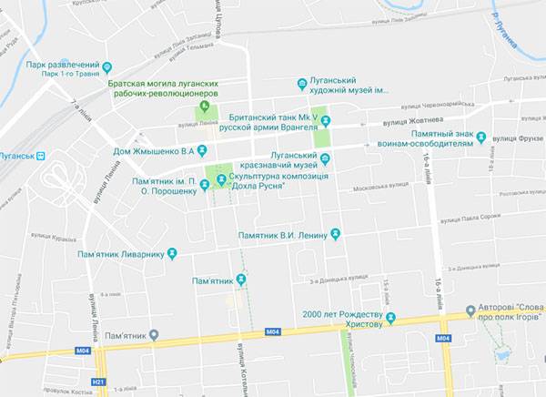 Майданное развлечение: Добавлять "памятники Бандеры" на карты Донбасса