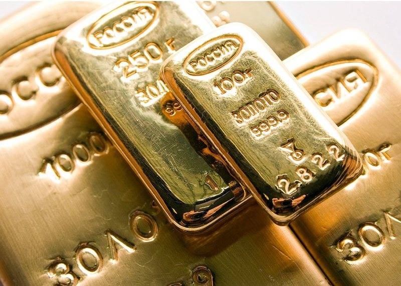 Russia ranked fifth in the world ranking of gold reserves