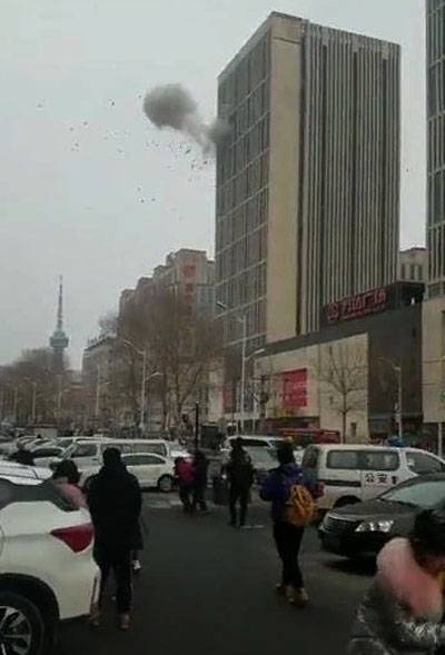 Два взрыва прогремели в офисном центре на северо-востоке Китая