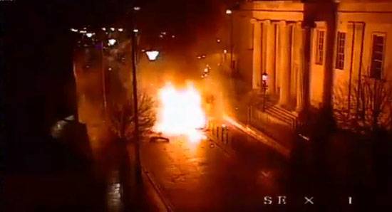 Взрыв автомобиля в Северной Ирландии признали терактом