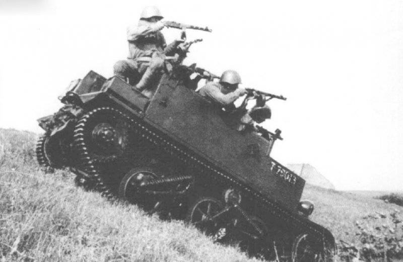 Another Lend-Lease: easy multi-purpose armored personnel carrier Universal Carrier 