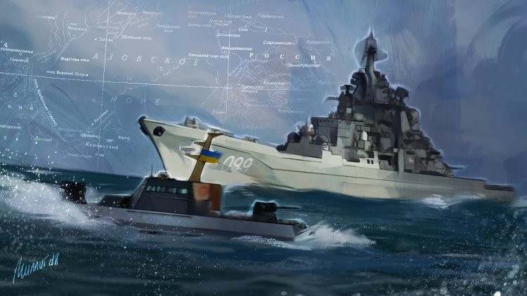 Украинские военные провели в Азовском море учения, повторив Керченскую провокацию