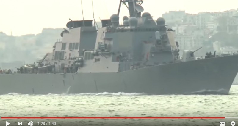 Заход корабля «Donald Cook» в Черное море может дорого стоить США