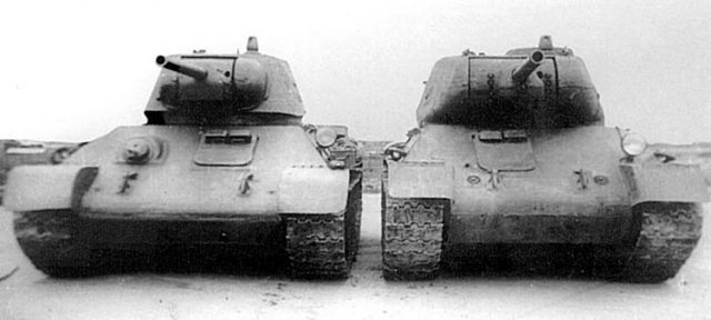 Tanques Alexander Morozov T-43 y T-44 