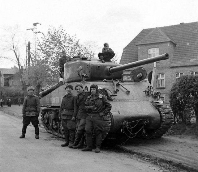 Otro préstamo de arrendamiento: танк М4 «Sherman», el eterno rival del T-34 