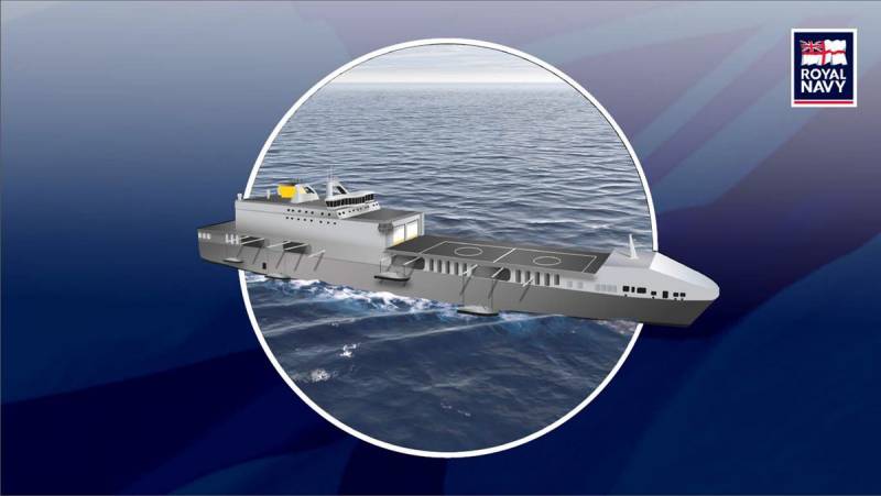 Новая разработка британских учёных: ударные корабли из контейнеровозов