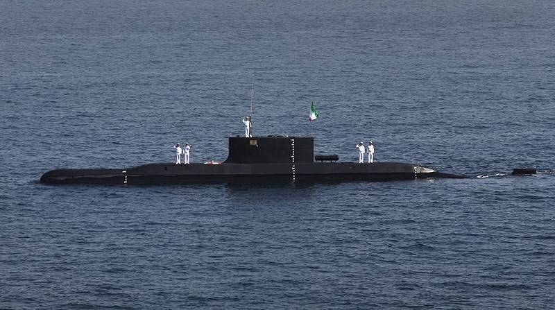 Иранская ПЛ впервые запустила ракету из подводного положения