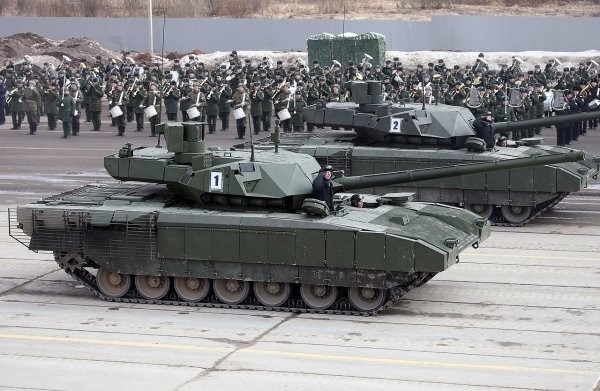 Первая партия танков «Армата» поступит в Вооруженные силы РФ в этом году