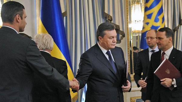 Янукович заявил, что в феврале 2014 еврогаранты его кинули "как лоха"