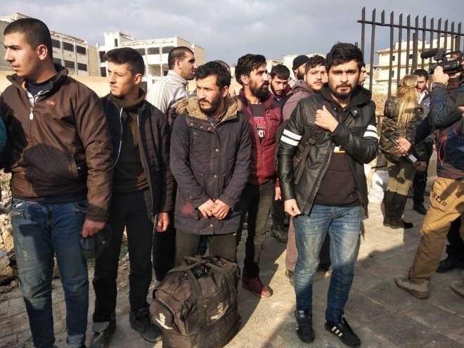 In Aleppo, there was an exchange of prisoners