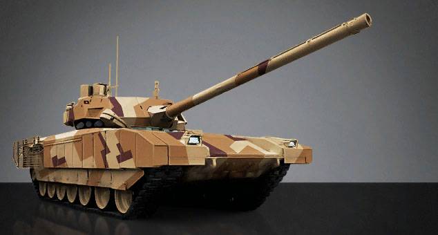 Танк Т-14 "Армата" могут "спасти" экспортный заказ и 120-мм пушка