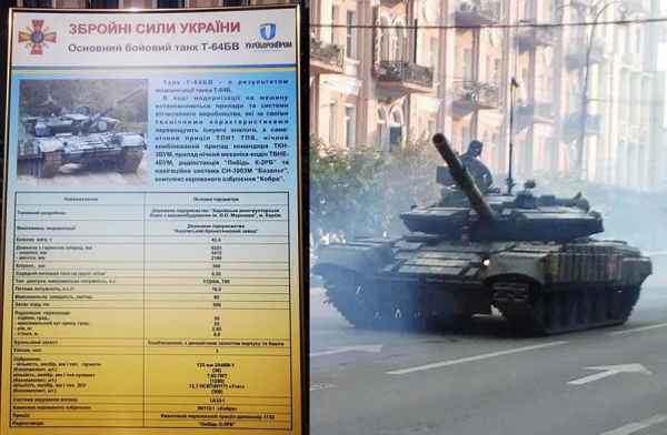 Ukrainian T-64BV was better than the Russian T-72B3