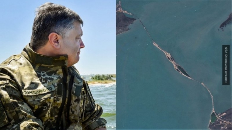 Порошенко заявил о планах отправить корабль с добровольцами в Керченский пролив