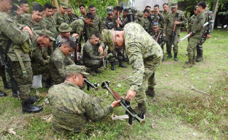 Филиппины перевооружаются: РПГ-7 вытесняет американские гранатомёты