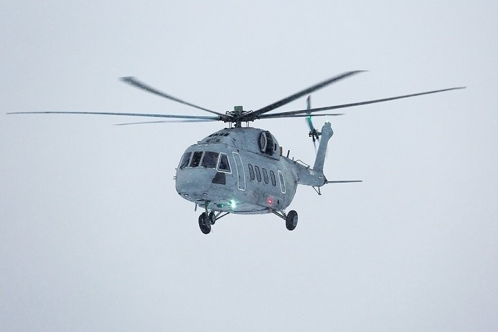 Posted test video Mi-38 at extremely low temperatures