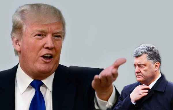 Trump's revenge: Poroshenko got hit below the belt
