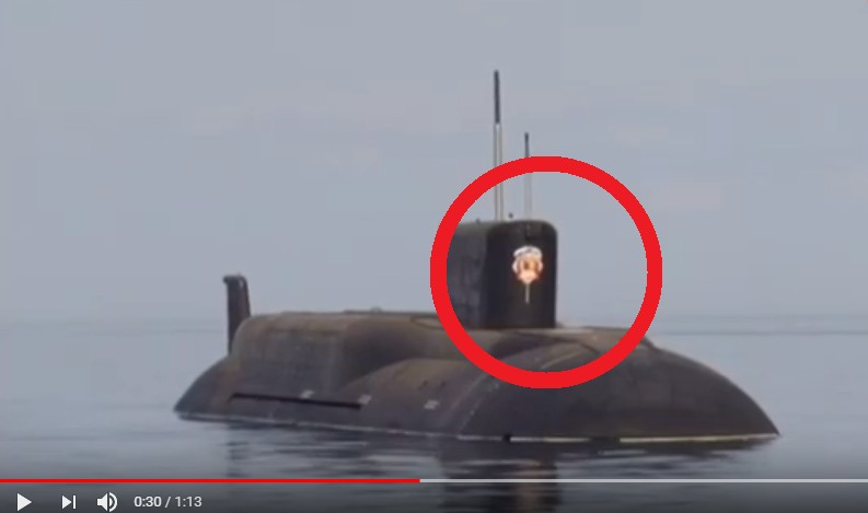 Минобороны показало на видео мощь подводного ракетоносца «Borey»