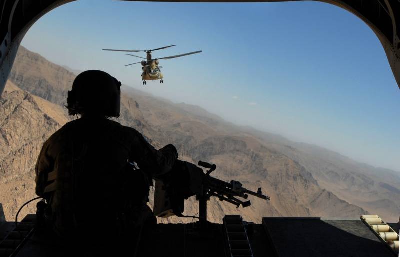ВВС США нанесли удар по афганским солдатам