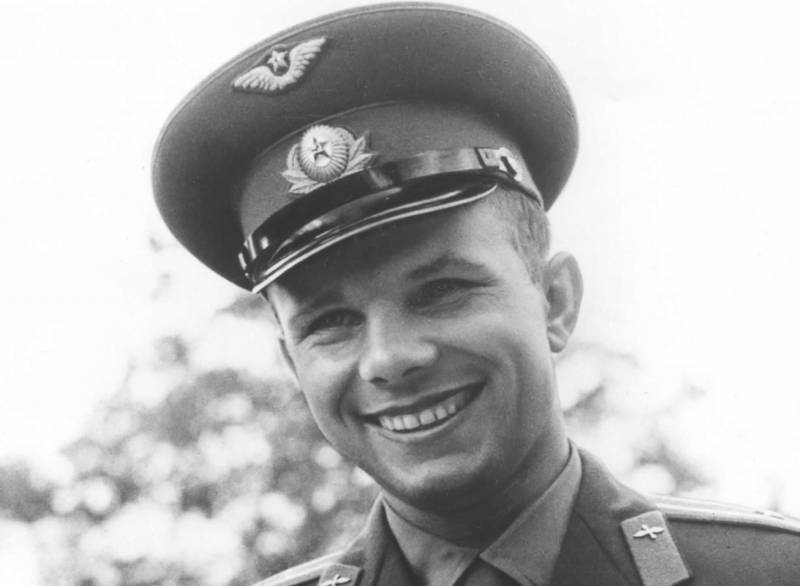 Yuri Gagarin. What guy he was