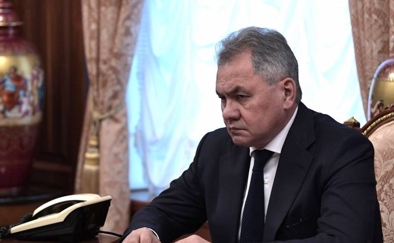 Remark to the Minister Shoigu speech in the State Duma