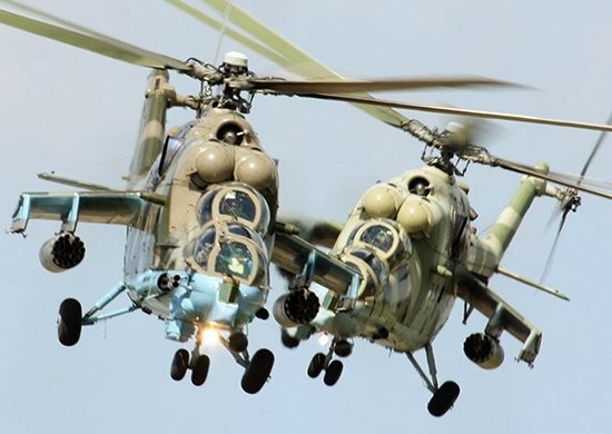 The most massive helicopter battle in history involving Mi-24