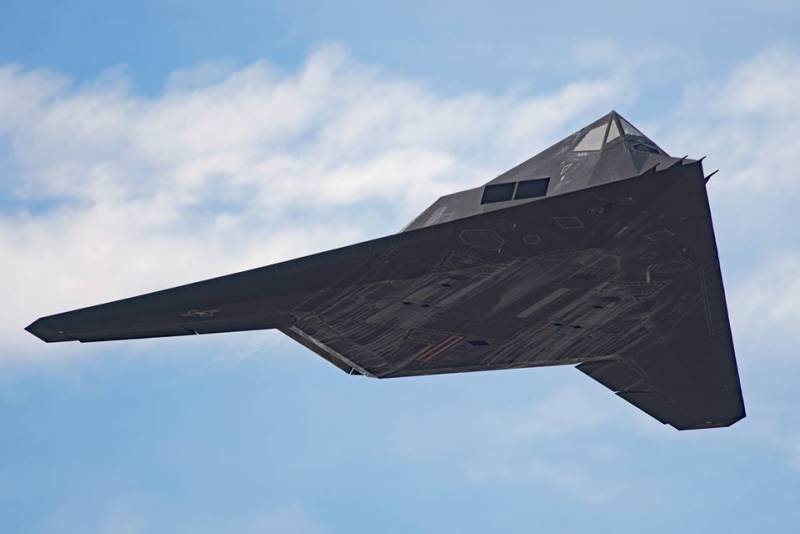 Decommissioned F-117 US Air Force were seen attacks on Syria