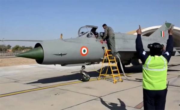 Китайский генерал заявил, что МиГ-21 ВВС Индии был сбит не F-16