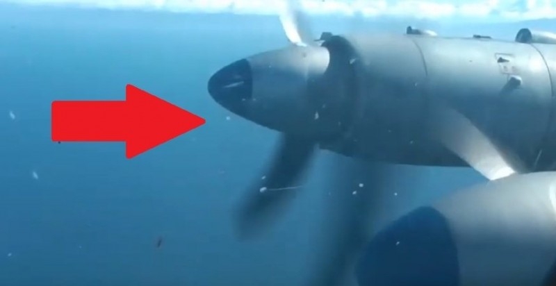 Vídeo publicado, как Ил-38Н и силы ЧФ «разбомбили» подлодку «enemigo»